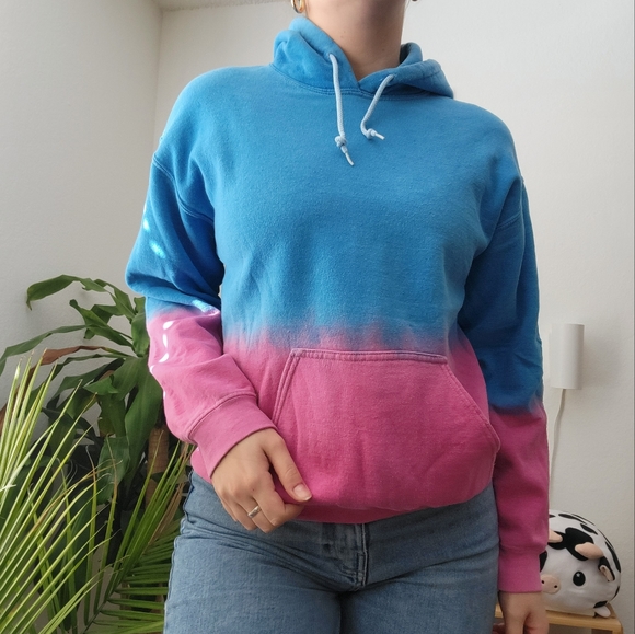 forever 21 tie dye hoodie
